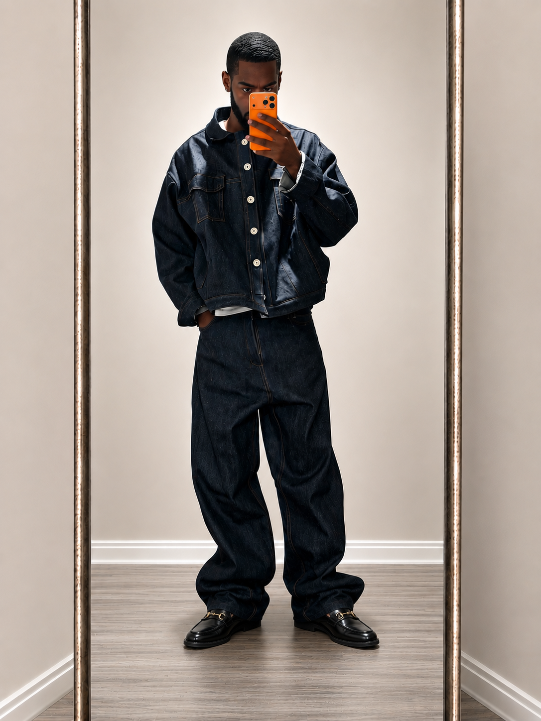 Oversized Canadian Tux