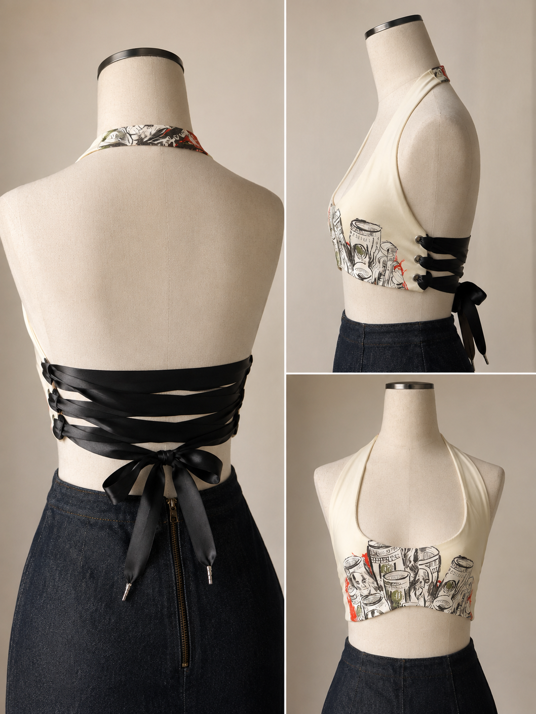 HALTER CORSET